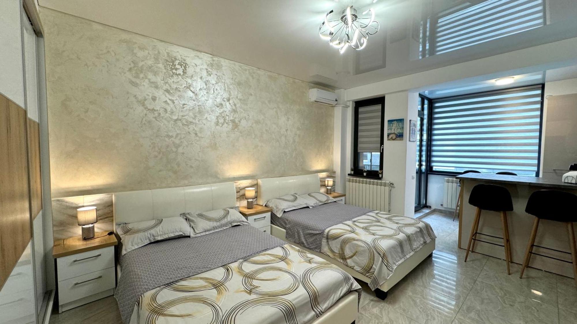 Seaview Deluxe Double Studio - Beachfront Resort Năvodari Екстериор снимка