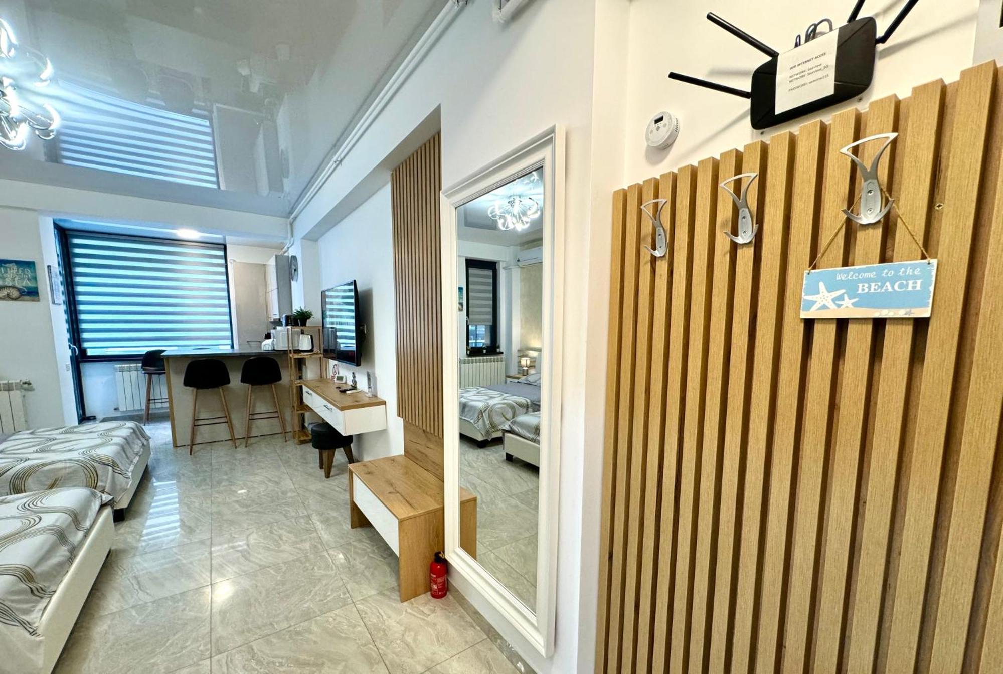 Seaview Deluxe Double Studio - Beachfront Resort Năvodari Екстериор снимка